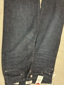 Dark blue Wash Wide Leg Jeans