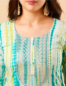 Tie-Dye Kurta Set XL no dupatta included n