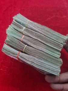 Bulk 5 Rupee Indian Banknotes 500 pcs total AUNC