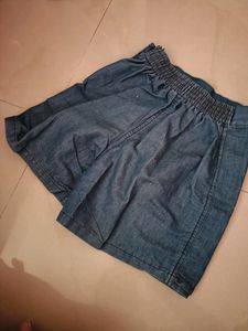Skirt Cum Shorts With Flip