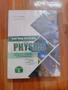 Self Help Book Of Physics ICSE Class X