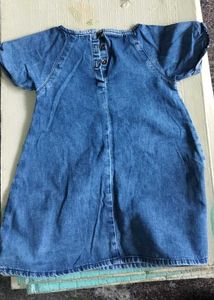 Classic Blue Denim Dress