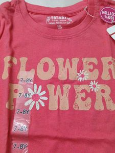 6-8 yearFlower Power Graphic Tee