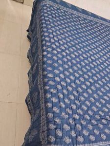 Blue Patterned Quilt Wait 1.850