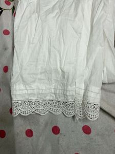 Women's White Palazzo Pants