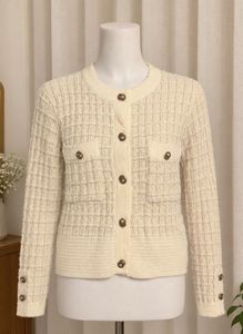 Cream knit cardigan