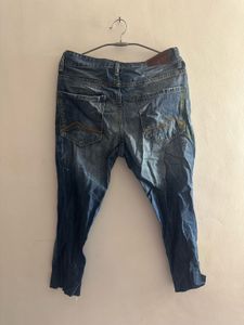 Ajio Ankle Length Slimfit Men's Jeans