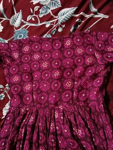 Vibrant Pink Bandhani Kurta Set
