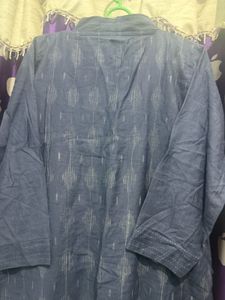 Elegant Blue Embroidered Kurta set