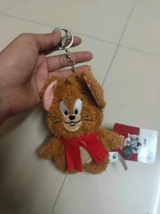 Jerry Mouse Plush Keychain