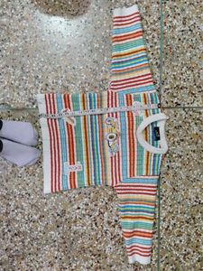 Cute Striped Kids Sweater
