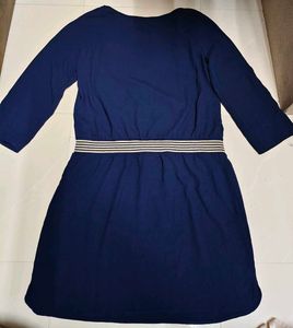 Navy Blue Casual Dress