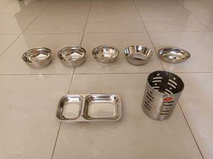 Unused 21 Pieces Steel Utensils