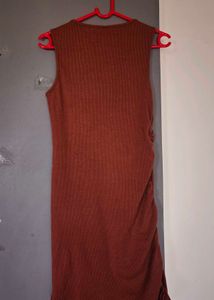 Sleeveless Ruched Dress