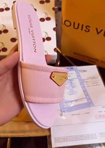Louis Vuitton Pink Slides