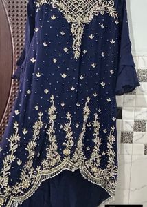 Heavy Hand Work Frock And Pant