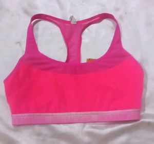 Under Armour Pink Sports Bra