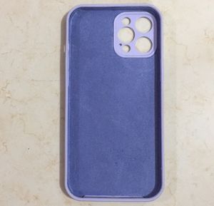 IPhone12ProMax Camera Protection Cover Case Silicone Lavender Colour
