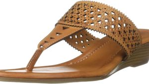 Bata Women GIRONA Thong Brown Heels