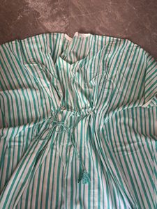 kaftan style kurta with pants full set