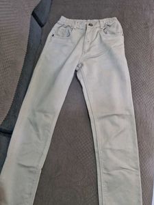 Gray Casual Jeans