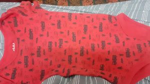 Branded Baby Red onesie
