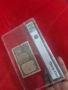 1940 India 1 Rupee Banknote