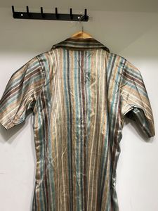 Striped Shirt Dress