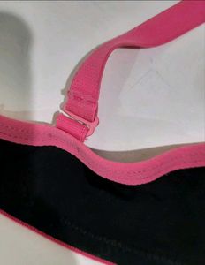 Hot Pink &amp;Black Bra (Unused)