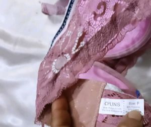 Dusty Rose Lace Bra