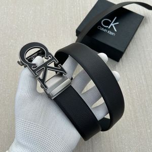 Calvin Klein CK Belt - Black Leather