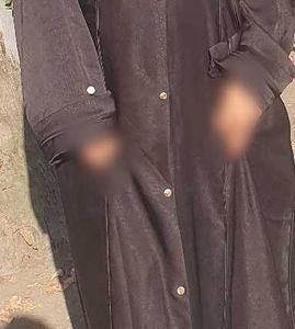 Elegant Black Abaya with pockets