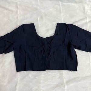 Navy Blue Blouse