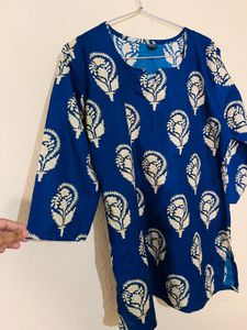 Vibrant Geometric Print Kurta