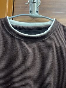 Brown Long Sleeve Top