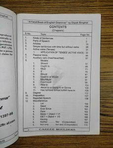 English Grammar Handbook by Dipak Singhal