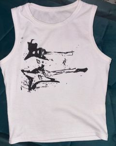 Graphic Print Tank Top