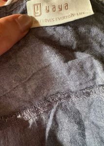 Lace Neckline Top
