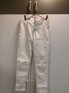Classic White Denim Jeans