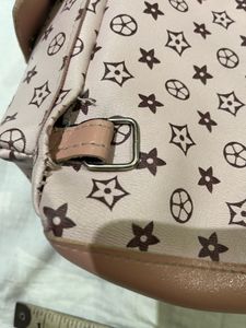 Stylish Pink Monogram Handbag