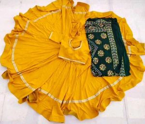 yellow chaniya choli
