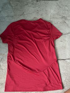 Red Crew Neck T-Shirt