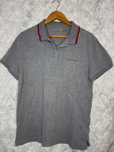 Calvin Klein Jeans Grey Polo Shirt