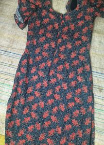 Set of  2 floral print dresses