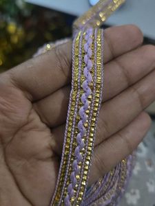 Beautiful Lavender &amp; Gold Trim