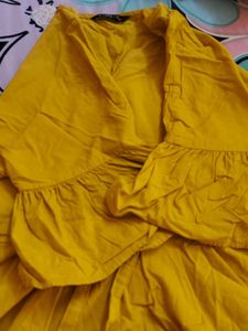 Mustard Yellow Top