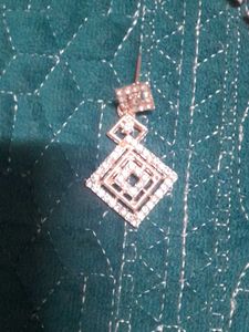Square shape Necklace &amp; Earrings Set