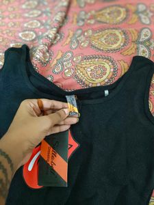 Rolling Stones Black Tank Top