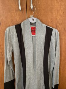 Grey Cotton shrug/jacket