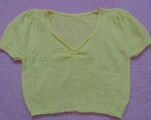 Cute Korean Crop Top
